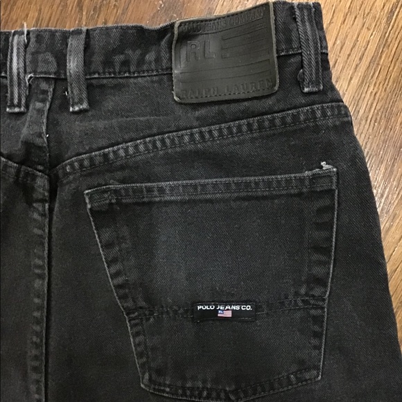 Vintage Polo Jeans Co Black Denim - Picture 2 of 8